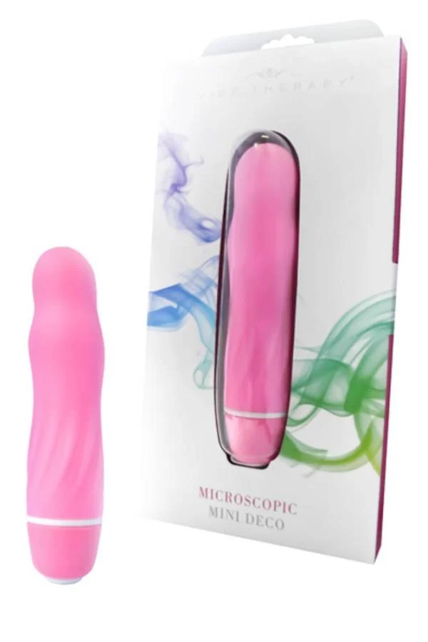 Vibrator Microscopic Mini Deco, Roz, 12.5 Cm
