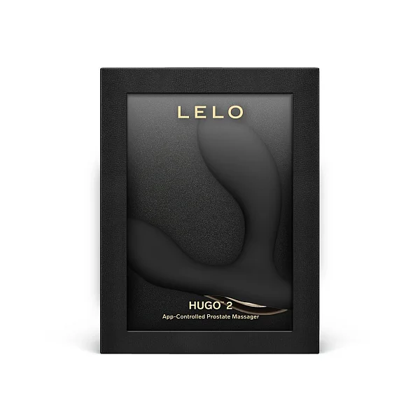 Vibrator Anal Hugo 2, Negru