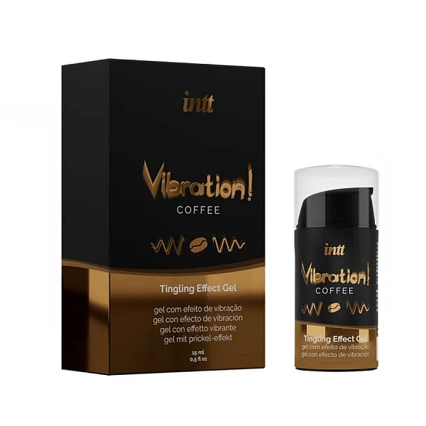 Gel Stimulant Cu Aroma Cafea Vibration, 15 Ml