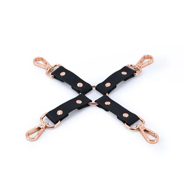 Sistem Imobilizare Erotica Tip Hogtie Bondage Couture, Negru