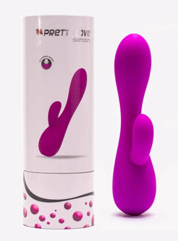 Vibrator Rabbit Simon, Violet, 17.5 Cm