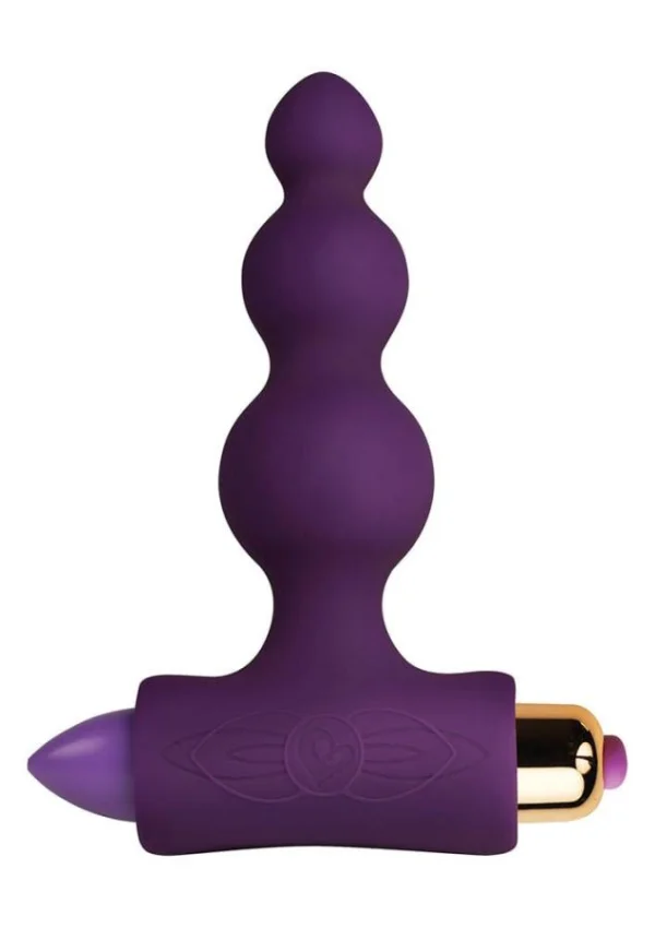 Dildo Anal Cu Vibratii Bubbles Petite Sensations, Mov, 10.5 Cm