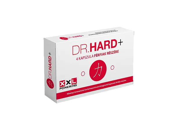 Stimulent Pentru Potenta Dr. Hard+ By Xxl Powering - 4 Buc.